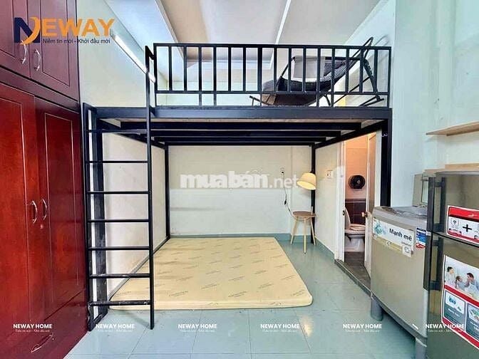 DUPLEX CỬA SỔ TRỜI ĐẦY ĐỦ NỘI THẤT GẦN ĐH VĂN HIẾN - CÔNG THƯƠNG