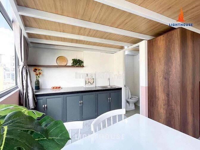 Cho Thuê Căn Duplex Ban Công Full Nội Thất Ngay Công Viên Gia Định