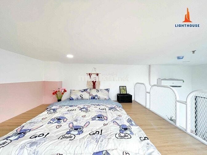 Cho Thuê Căn Duplex Ban Công Full Nội Thất Ngay Công Viên Gia Định