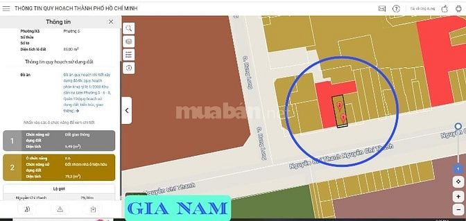 BÁN NHÀ MẶT TIỀN KINH DOANH NGANG 9,3M : ĐƯỜNG NGUYỄN CHÍ THANH - P. 6