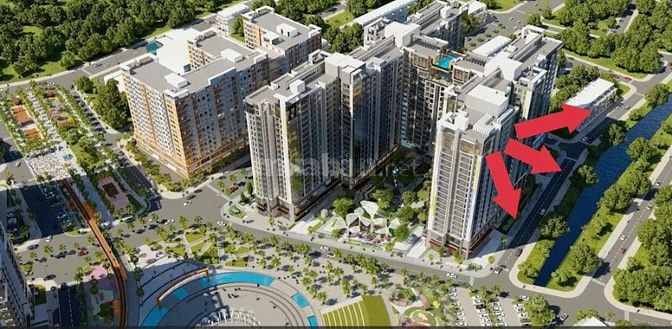3 tỷ 750 căn hộ cao cấp Hướng Nam FPT Plaza 4 - Tầng cao 2PN 69 m2