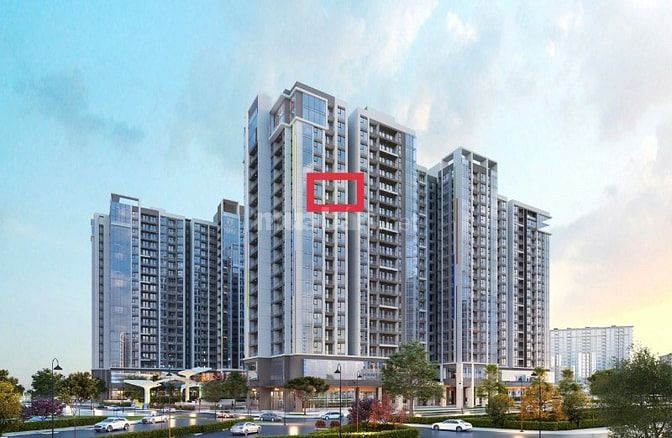 3 tỷ 750 căn hộ cao cấp Hướng Nam FPT Plaza 4 - Tầng cao 2PN 69 m2