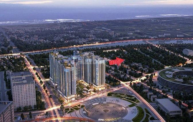 3 tỷ 750 căn hộ cao cấp Hướng Nam FPT Plaza 4 - Tầng cao 2PN 69 m2