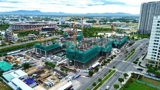 3 tỷ 750 căn hộ cao cấp Hướng Nam FPT Plaza 4 - Tầng cao 2PN 69 m2