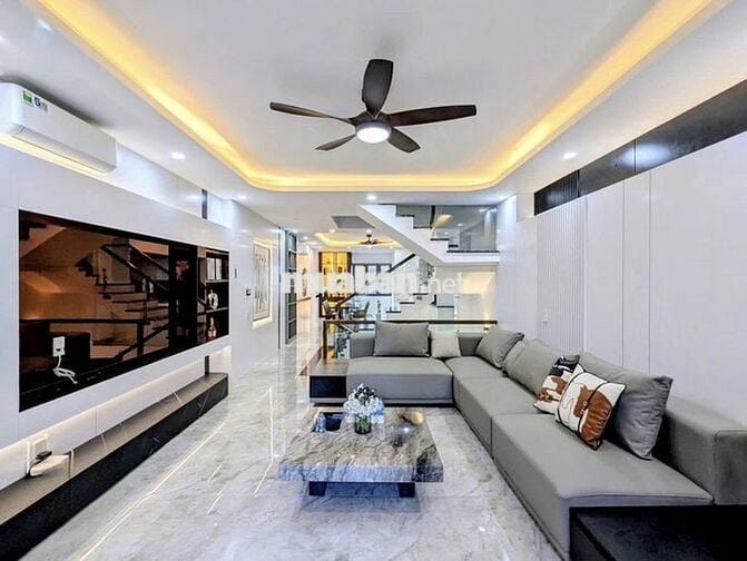 HẺM VIP 12m LÝ THÁNH TÔNG, Có vỉa hè 5m, 4.5x20m_ĐÚC 3.5TẤM MỚI, 4PN