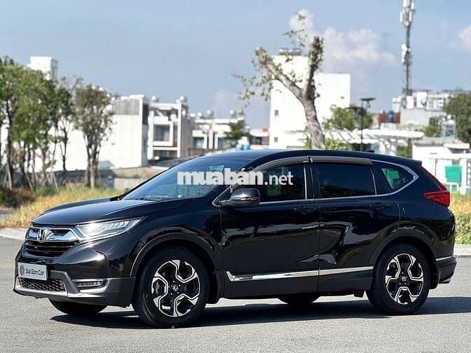 Honda CR-V L 2019 SUV 7 chỗ Đen 8v km 1 chủ từ đầu