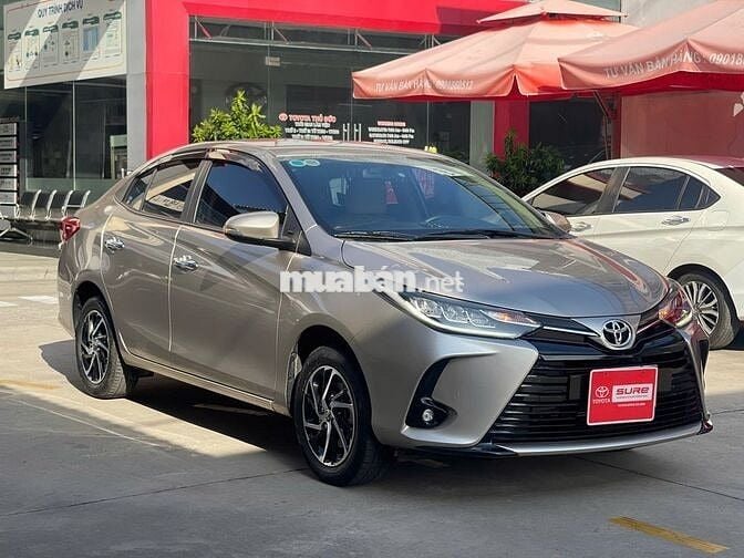 Toyota Vios G 2022 Nâu Vàng 25.736 KM
