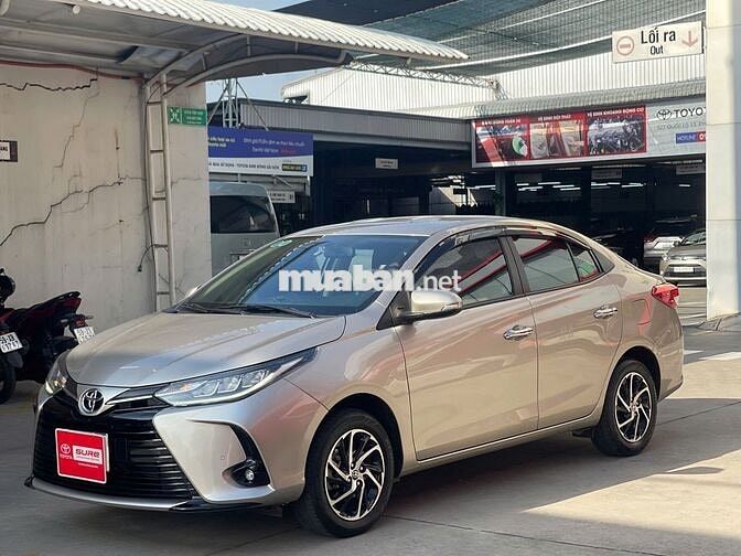 Toyota Vios G 2022 Nâu Vàng 25.736 KM