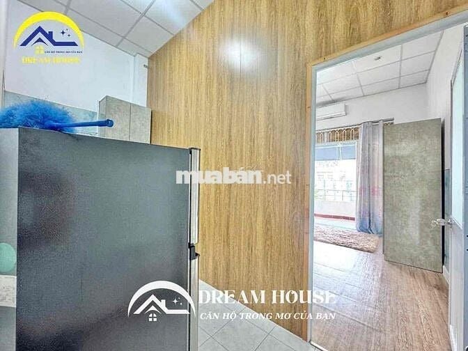 Phòng trọ, chung cư mini ngay Huit, Vhu ban công tách bếp