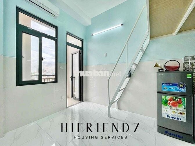 DUPLEX LÝ THÁNH TÔNG BAN CÔNG FULL NỘI THẤT