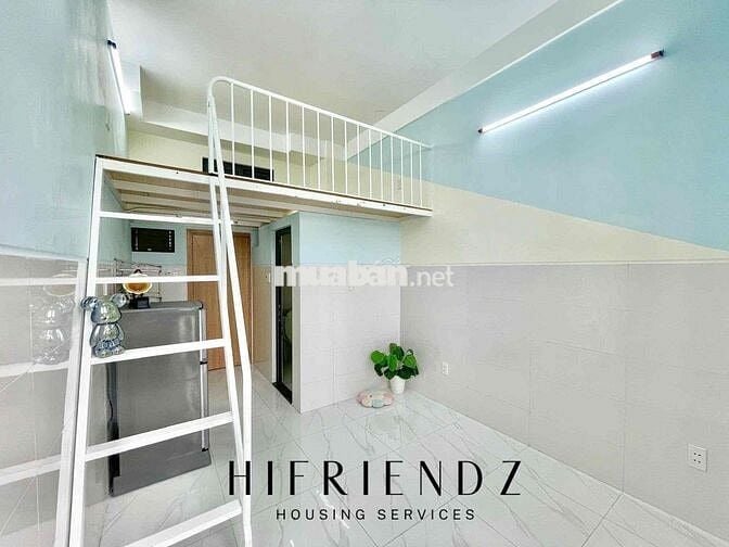 DUPLEX LÝ THÁNH TÔNG BAN CÔNG FULL NỘI THẤT