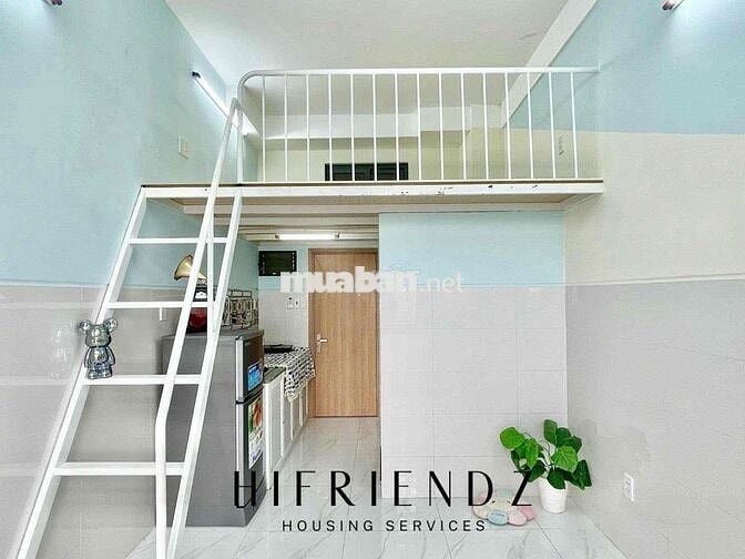 DUPLEX LÝ THÁNH TÔNG BAN CÔNG FULL NỘI THẤT