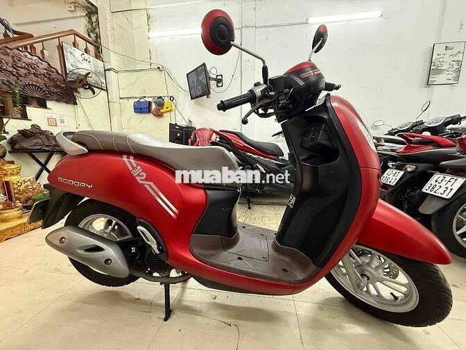 Honda Scoopy 2023 màu Đỏ xe đẹp máy rin keng