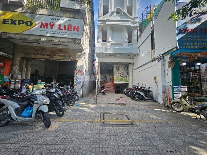 TÔI CẦN BÁN 239 LÝ THÁI TỔ GẦN CV GIỌT NƯỚC HẦM 6 TẦNG T.MÁY GIÁ 42 TỶ