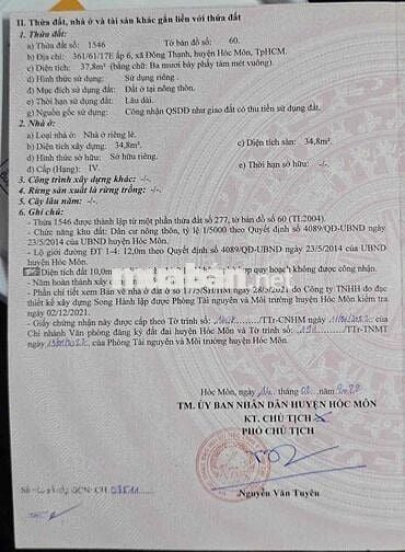 nhà mặt tiền hóc môn rẻ như trong hẽm