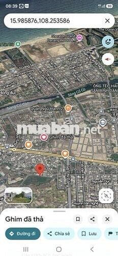 Bán lô đất  đường 5.5M Khu làng đại Học Đà Nẵng