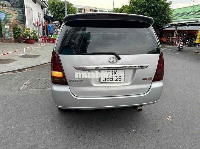 Toyota Innova 8 chỗ Số sàn Bạc Chính Chủ