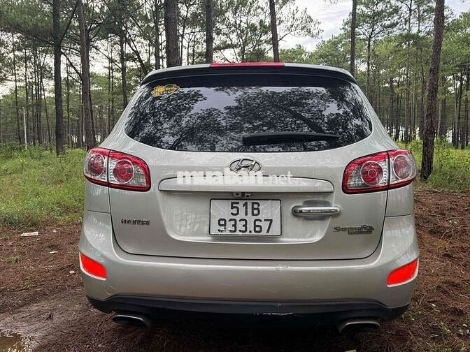 Hyundai Santafe 2011 Bạc 124xxx km