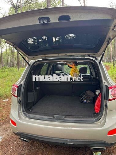 Hyundai Santafe 2011 Bạc 124xxx km