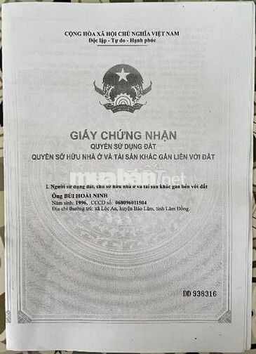 BÁN GỘP CẶP ĐẤT LIỀN KỀ SÁT CHỢ LỘC ĐỨC - BẢO LÂM - SẴN 260M2 THỔ CƯ