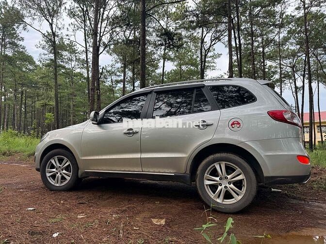 Hyundai Santafe 2011 Bạc 124xxx km
