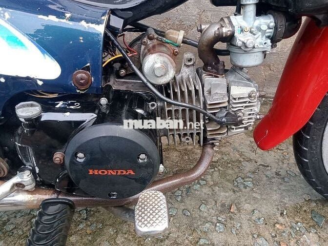 Honda Wave ZX Xanh Đỏ Bánh mâm