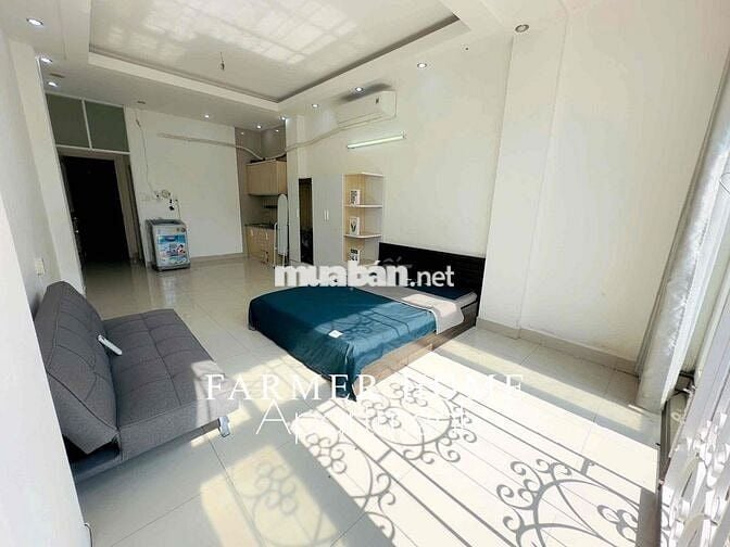 CĂN HỘ STUDIO BAN CÔNG 50M2 FULL NT | THANG MÁY | GẦN ĐH KINH TẾ UEH B