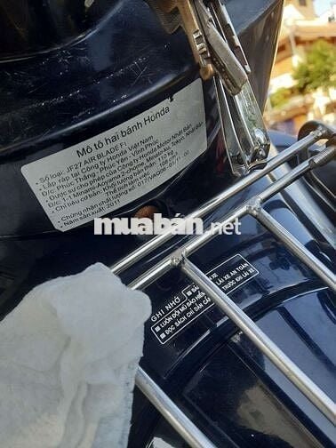 Honda Air Blade FI 2011 Đen Bạc