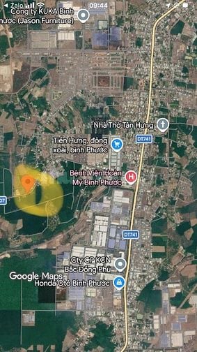 2000m2 Tiến Hưng - Tp. Đồng Xoài, 595tr, sổ sẵn 