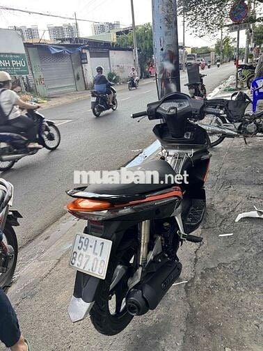 Honda Air Blade Thái Lan Đen cam