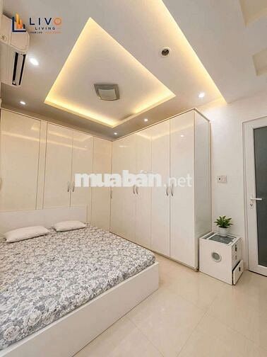 Phòng Studio tách bếp rộng rãi thoáng mát full nội thất