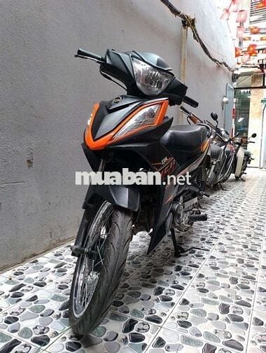 SYM Galaxy 50cc Đen cam Xe số