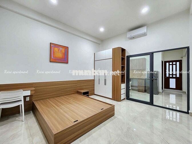 100% GIÁ THẬT FULL NỘI THẤT RỘNG 55m2 1PHÒNG NGỦ TÂCH BẾP NHAY ĐẦM SEN