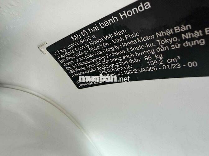 Honda Wave A 2024