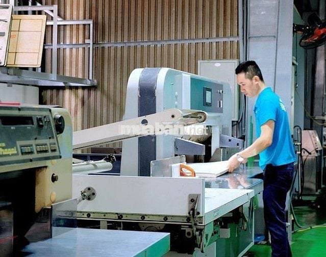 [Q8] CẦN TUYỂN 3 NAM LĐPT NGÀNH BAO BÌ GIẤY