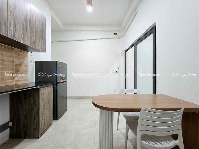 100% GIÁ THẬT FULL NỘI THẤT RỘNG 55m2 1PHÒNG NGỦ TÂCH BẾP NHAY ĐẦM SEN