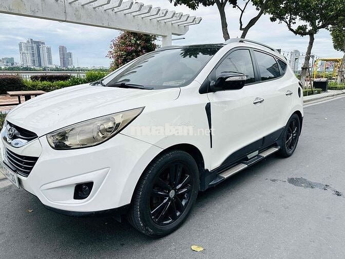 Hyundai Tucson 2010 Trắng Hàn Quốc