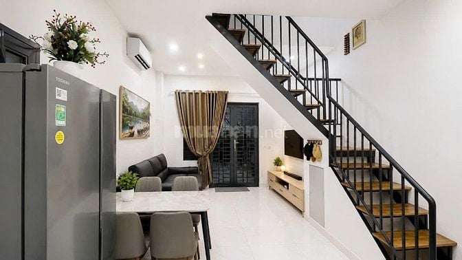 NHÀ MỚI, HẺM NGUYỄN HỮU CẢNH, DT 50M2, HĐT 20TR/THÁNG, CHỈ 4.9 TỶ