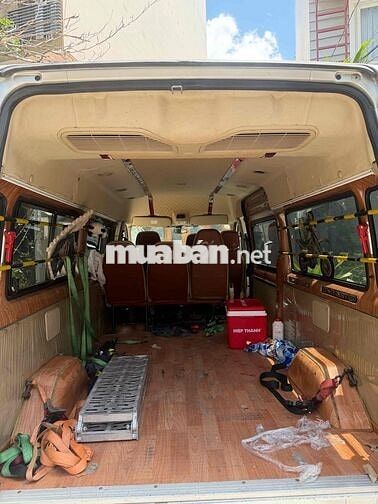Ford Transit 2016 Bạc 6 chỗ