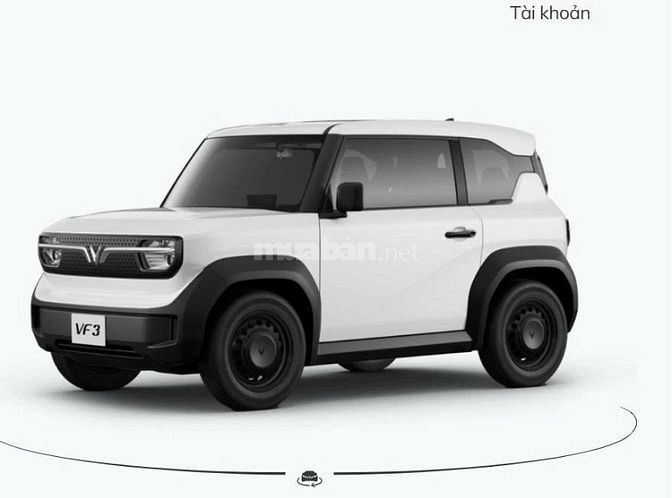169tr Xe VF3 - giá full  - Xe Mới 100% - tt 25 triệu nhận xe 