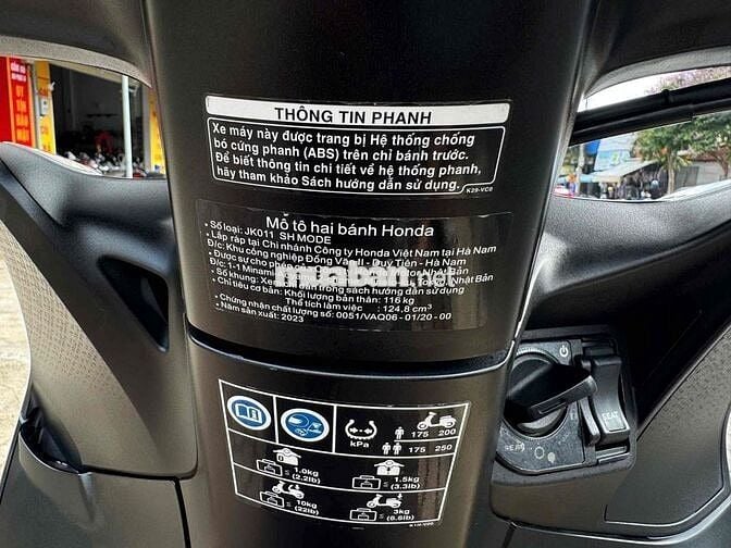 SH Mode ABS /  2023 Đen nhám 3000 km