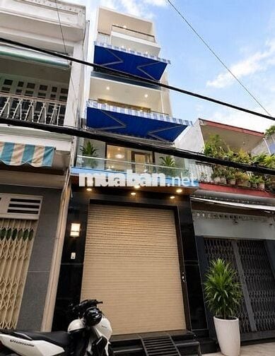 Nhỉnh 6 tỷ hơn - nhà hẻm xe tải thông - 5 tầng BTCT - Chủ gấp bán