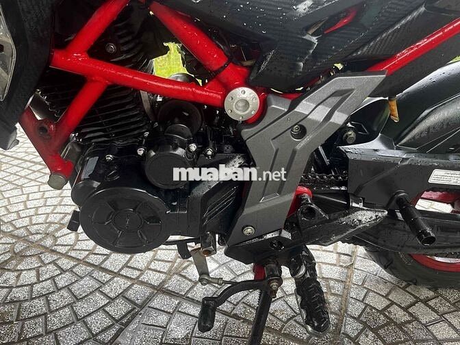 GPX Demon 150GN 20000km Đen đỏ Nhập khẩu