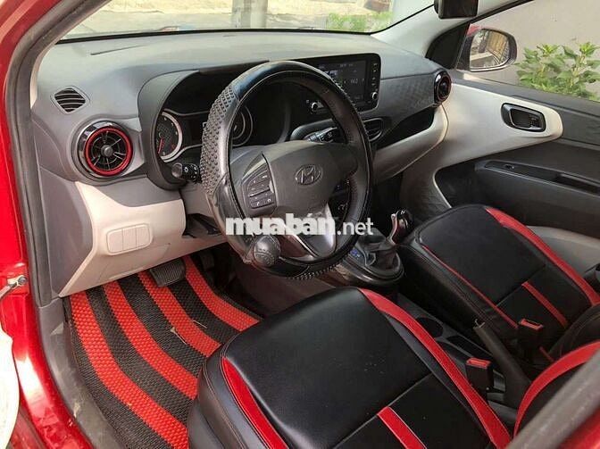 Hyundai i10 2022 Bản full Số tự động Đỏ