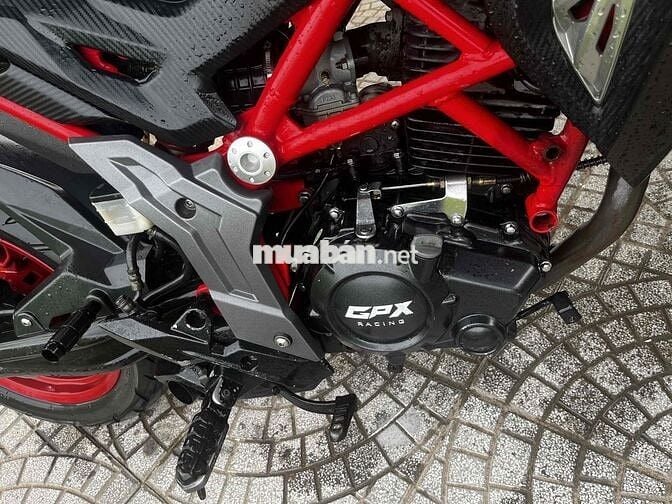 GPX Demon 150GN 20000km Đen đỏ Nhập khẩu