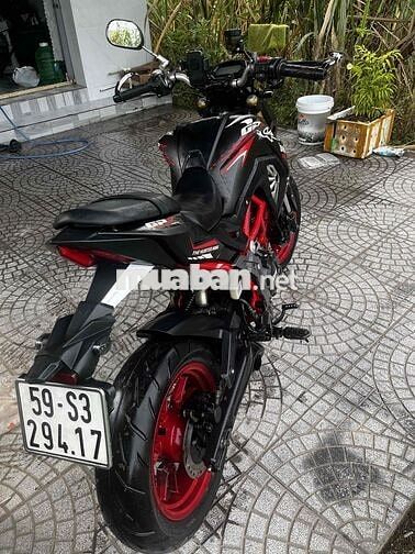 GPX Demon 150GN 20000km Đen đỏ Nhập khẩu