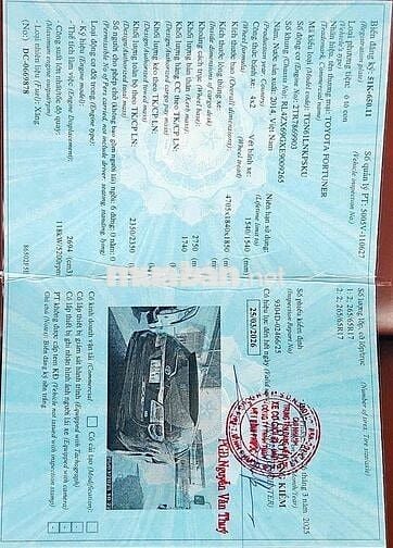 Toyota Fortuner 2014 Xăng Đen