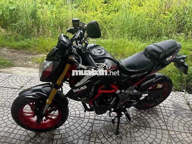 GPX Demon 150GN 20000km Đen đỏ Nhập khẩu