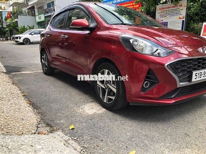 Hyundai i10 2022 Bản full Số tự động Đỏ