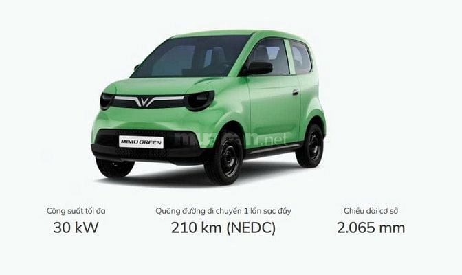 99 triệu - Xe Minio Green Mới 100%  - 4 chỗ - Thanh toán 15% nhận xe 